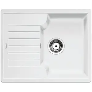 BLANCO ZIA 40 S, Weiß, 1 Becken, 335 x 450 mm, 19 cm, 615 mm, 190 mm günstig