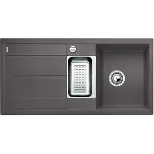 BLANCO METRA 6 S, Top-mount, Eckig, Edelstahl, 100 cm, 50 cm, 19 cm günstig