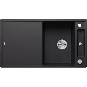 Spüle Blanco AXIA III 5 S 915 x 510 mm schwarz 525844 günstig