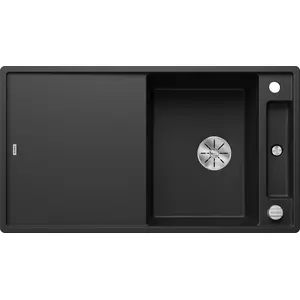 Spüle Blanco AXIA III 5 S 915 x 510 mm schwarz ohne Multifunktionsschale 525845 günstig