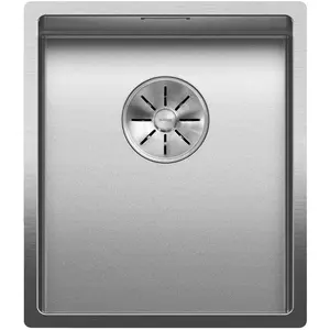 Spüle Blanco CLARON 340-U 380 x 440 mm edelstahl durinox® 523384 günstig