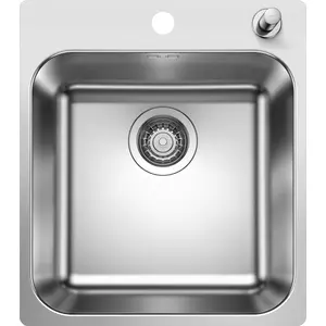 Blanco Supra 400-IF/A R12 Bürstfinish - 526353 Edelstahlspüle günstig