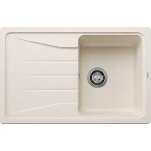 Spüle Blanco SONA 45 S 780 x 500 mm softweiß 527149 günstig