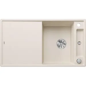 Spüle Blanco AXIA III 5 S 915 x 510 mm softweiß ohne Multifunktionsschale 527039 günstig