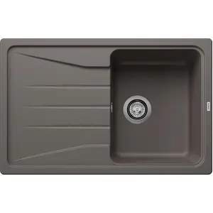 Spüle Blanco SONA 45 S 780 x 500 mm vulkangrau 527332 günstig