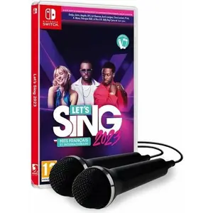 Ravenscourt Let's Sing 2023 + 2 Mics, Nintendo Switch, RP (Rating Pend...