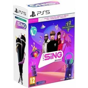 PLAION Let’s Sing 2025 + 2 Micro, PlayStation 5, Multiplayer-Modus, RP...