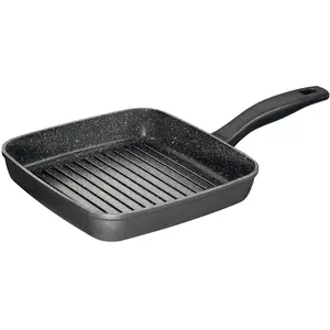 Stoneline Grillpfanne 26 x 26 cm, Pfanne + Kochtopf, Grau