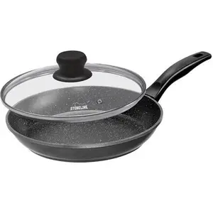STONELINE 7359, Rund, Allzweckpfanne, Schwarz, 180 °C, Aluminium, 4,5 ...
