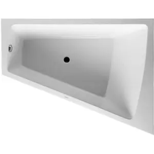 Duravit, Badewanne, Badewanne PAIOVA 1800x1400mm, 1 Rückenschräge rechts weiss (295 l, 180 cm, 140 cm) günstig