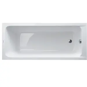 Duravit, Badewanne, Rechteckbadewanne Krperformbadewanne D-Code 70 x 170 cm wei glatt 700098000000000 (110 l, 170 cm, 70 cm) günstig