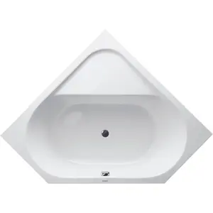 Duravit, Badewanne, Eck-Badewanne D-CODE 2 Rückenschrägen, weiss 1400x1400mm (140 l, 140 cm, 140 cm) günstig