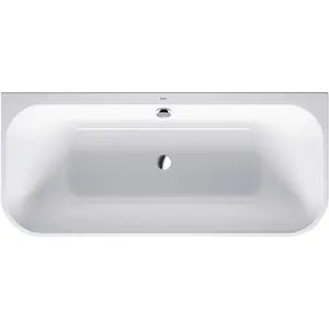 Duravit, Badewanne, Rechteckbadewanne mit Rundung Happy D,2 80 x 180 cm wei glatt 700318000000000 (250 l, 180 cm, 80 cm) günstig