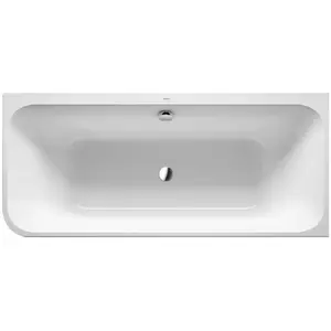 Duravit, Badewanne, Rechteckbadewanne mit Rundung Happy D,2 80 x 180 cm weiss glatt 700317000000000 (245 l, 180 cm, 80 cm) günstig