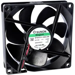 Sunon EE92251S2-1000U-999 Axiallüfter 12 V/DC 76.43 m³/h (L x B x H) 2...