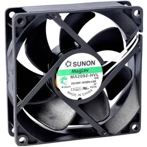 Sunon A2259-HBT.TC.GN Axiallüfter 230 V/AC 29.72 m³/h (L x B x H) 25 x 60 x 60 m (60 mm, 1x), PC Lüfter, Schwarz