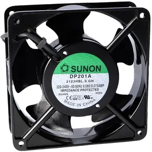 Sunon Lüfter 230V 120x38 K L 144.4m³/h 44dBA (120 mm, 1x), PC Lüfter, ...