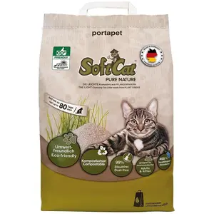 Cat Port21 - SoftCat Paper Bag - Grass - 17 L, Katzenklo Zubehör günstig