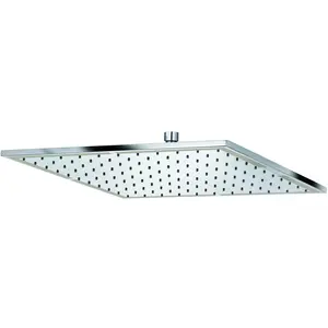 Kludi, Duschbrause, A-QA Kopfbrause eckig 400 x 400 mm chrom (1 Strahlart, 23 l/min) günstig