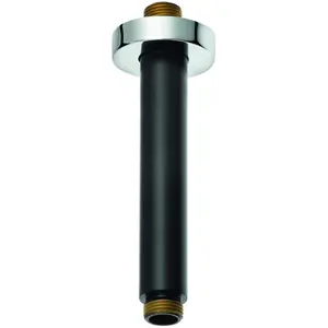 Kludi, Duschbrause, Deckenauslass A-QA DN 15 Ausladung 150mm ma-sw/chr günstig