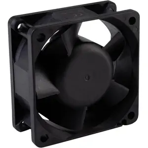 Wallair Niedervolt Axial-Lüfter 5 V (40 mm, 1x), PC Lüfter, Schwarz