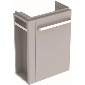 Geberit Handwaschbeckenunterschrank Renova Compact 44,8x60,4x25,2cm, m HTH li, li-grau hgl günstig