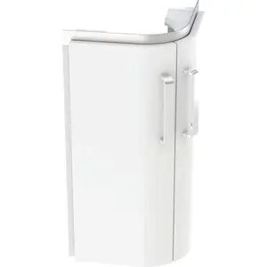 Geberit Eck-Handwaschbeckenunterschrank Renova Compact 42,5x60,4x33cm, 2 Türen, weiß hochglanz günstig