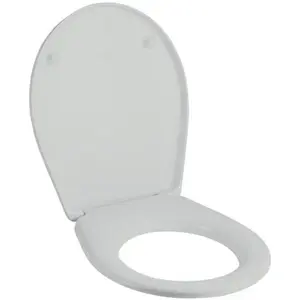 Geberit, WC Deckel, WC-Sitz RENOVA COMPACT abn m De Scharniere Edelstahl pergamon günstig
