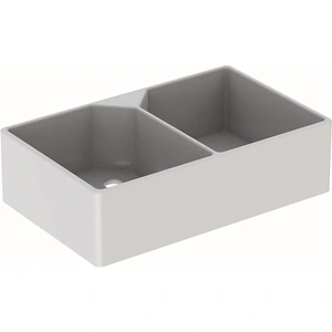 Geberit Keramag City Doppelspüle 900mm x 560mm x 250mm - Weiß - 350490000 günstig