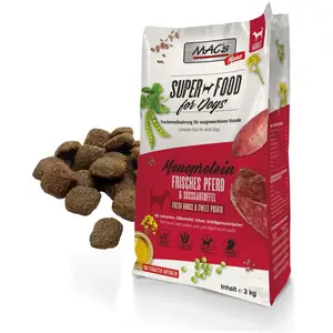 MAC's Hundetrockenfutter mit Monoprotein und Pferdefleisch, 3 kg, für ...