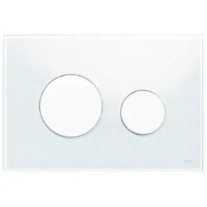 TECE, Betätigungsplatte, TECEloop WC-Bettigungsplatte Glas 9240650 wei günstig