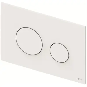 Magni, Betätigungsplatte, WC-Betätigungsplatte TECEloop weiss, Kunststoff, für 2-Mengentechnik günstig