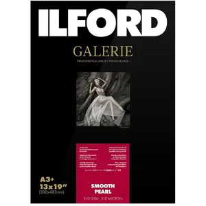 Ilford 2001750.0 Prestige Smooth Pearl Paper, 310g, 25 Blatt, Weiss (310 g/m², A3+, 25 Stk.), Fotopapier, Weiss günstig