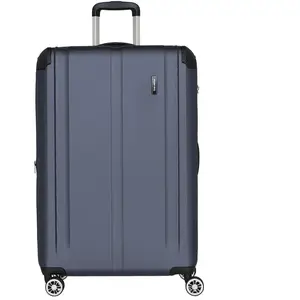 travelite City 4W Trolley Expandable Marine dunkelblau 77cm