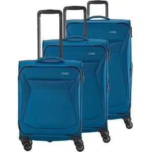 Travelite CHIOS 4w L/M/S Trolley Set Petrol 080040-22
