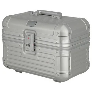 travelite Beautycase NEXT Kosmetikkoffer Aluminium, Kosmetikkoffer mit herausnehmbarem Inlay und TSA-Schloss günstig