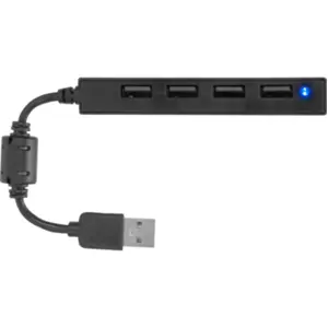 Speedlink SNAPPY SLIM USB Hub, 4-Port, USB 2.0, Passive, Black günstig
