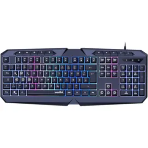 Speedlink LUDICIUM RGB Rainbow Gaming Tastatur, schwarz