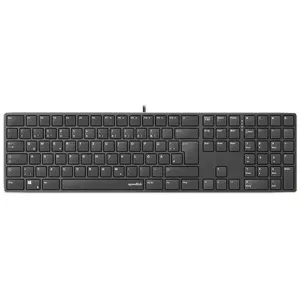 Speedlink RIVA Slim Metal Scissor Keyboard, schwarz - DE Layout