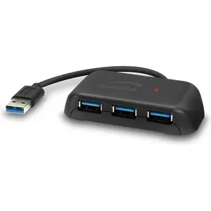 Speedlink SNAPPY EVO - USB-A Hub (USB-A, 4 Ports), Dockingstation + USB Hub, Schwarz
