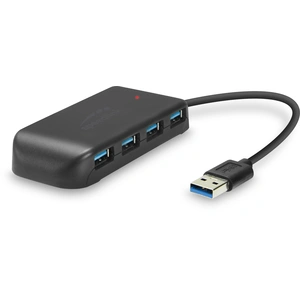 SPEEDLINK SNAPPY EVO SL-140108 Schwarz, Aktiver 7-Port USB 3.0 Hub