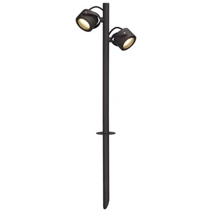 SLV SITRA 360 SL SPIKE, anthrazit, 2xGX53, max. 9W, IP44