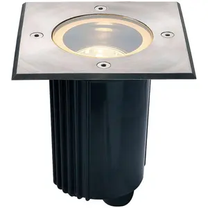 SLV DASAR 80 ADJUST, GU10, Bodeneinbauleuchte, eckig