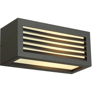 SLV BOX-L E27 Wandleuchte, eckig, anthrazit, E27, max. 18W