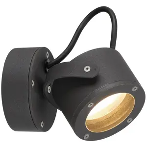 SLV SITRA 360 WL Wandleuchte, anthrazit, GX53, max. 9W
