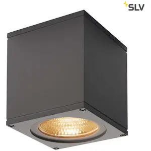 SLV 234535 BIG THEO CEILING Outdoor Deckenleuchte LED 3000K anthrazit