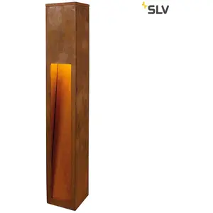 SLV 233457 RUSTY 80 LED SLOT Aussenleuchte eisen gerostet LED 3000K
