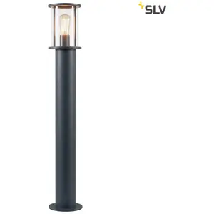 SLV 232075 PHOTONIA Wege- und Standleuchte A60 rund anthrazit klares G...