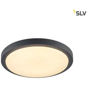 SLV 229965 AINOS Deckenleuchte LED 3000K rund anthrazit