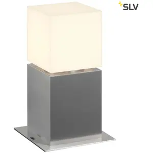 SLV 1000344 SQUARE POLE 30 E27 Outdoor Stehleuchte Edelstahl max. 20W ...